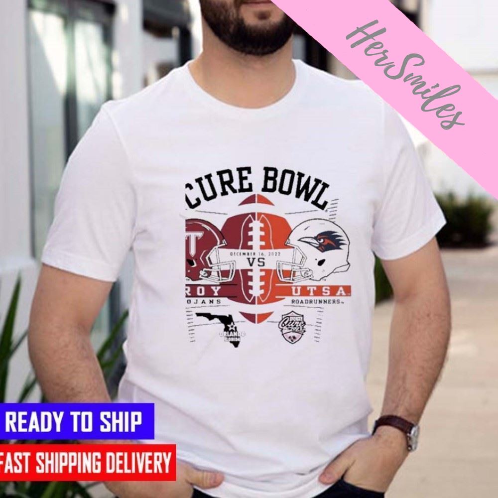 The Cure Bowl Troy vs UTSA 2022   T-shirt