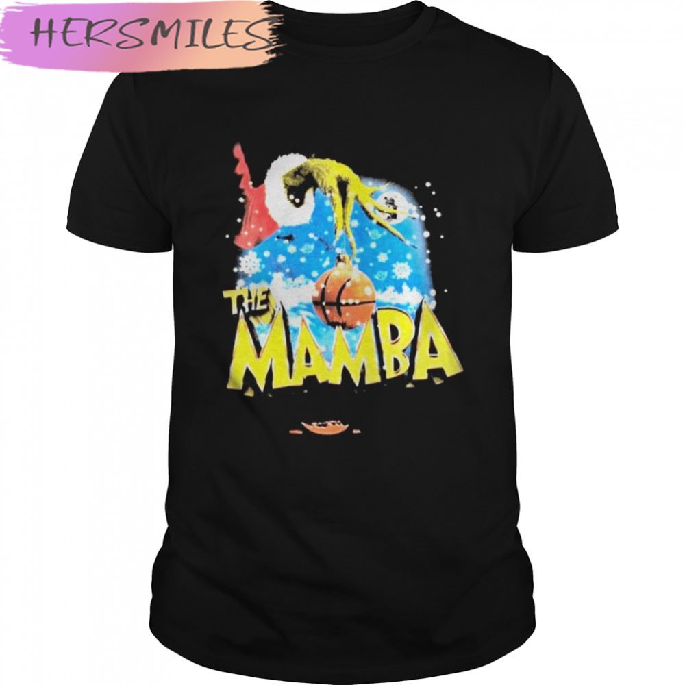 The Grinch the Mamba Christmas 2022 T-shirt