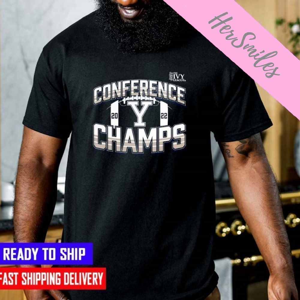 The Ivy League Yale Bulldogs 2022 Conference Champions  T-shirt