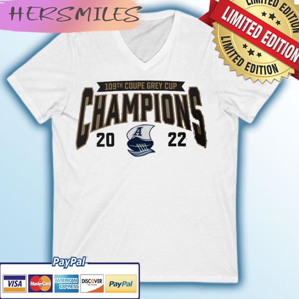 Toronto Argonauts 109th Coupe Grey Cup Champions 2022 T-shirt