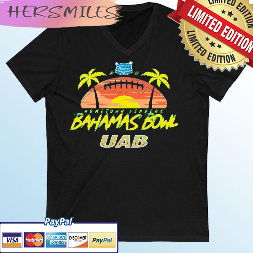 UAB Blazers Hometown Lenders Bahamas Bowl Uab Blazers Retro T-shirt