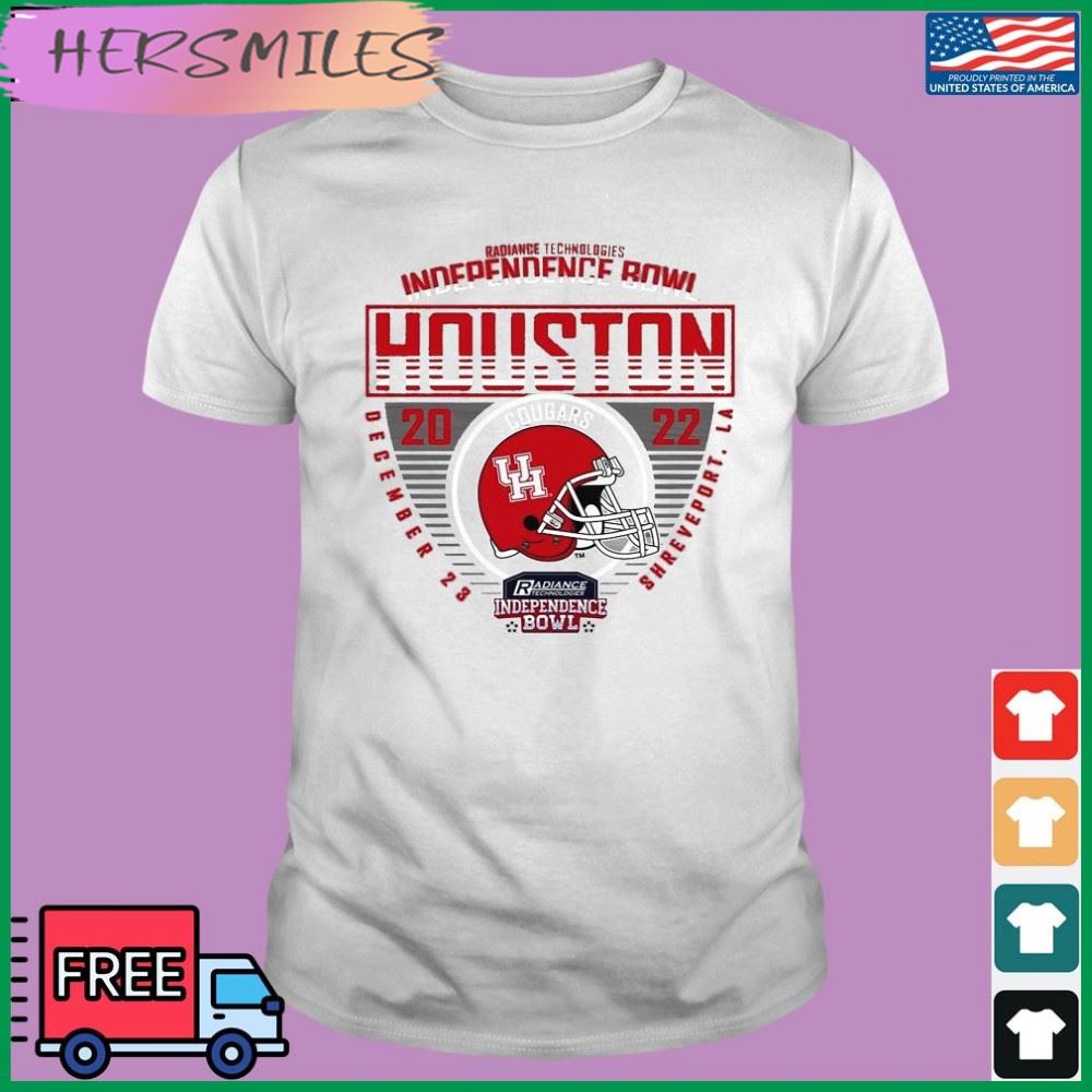 University Of Houston Football 2022 Independence Bowl Bound T-shirt ...