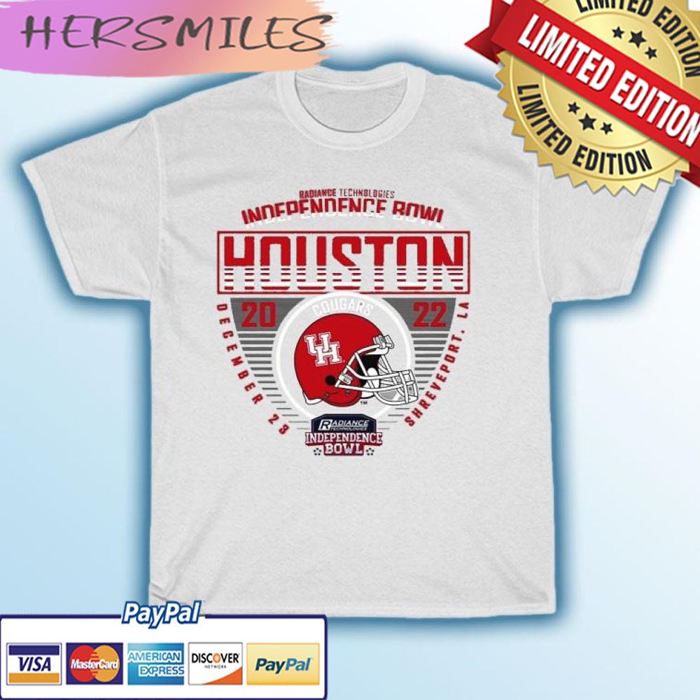 University Of Houston Football 2022 Independence Bowl Bound T-shirt ...