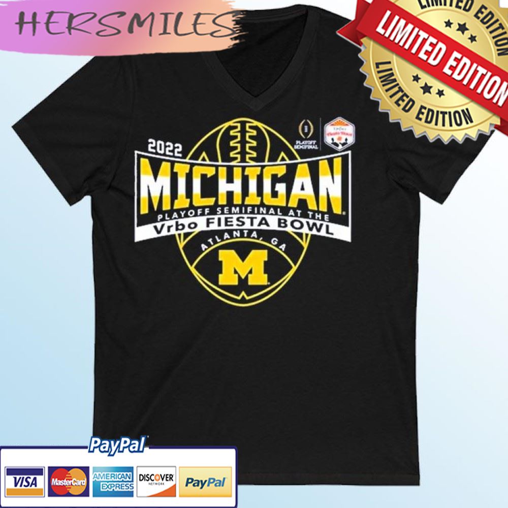 University Of Michigan 2022 Vrbo Fiesta Bowl Bound T-shirt