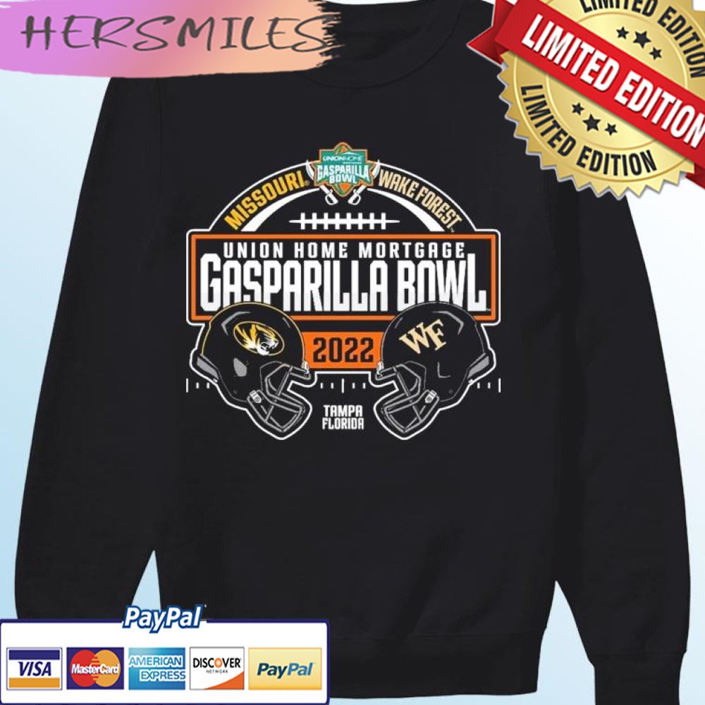 University Of Missouri vs Wake Forest Gasparilla Bowl 2022 T-shirt