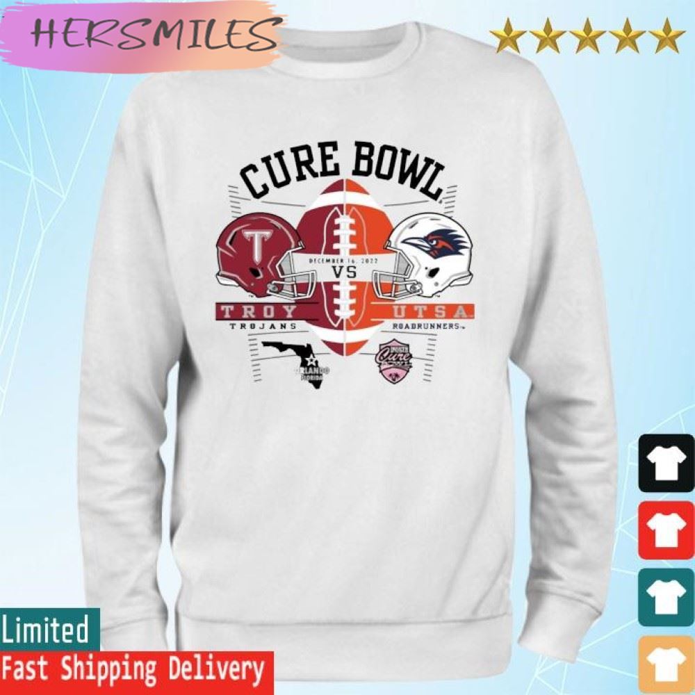 University of Texas San Antonio Football 2022 Cure Bowl Bound Match-Up T-shirt