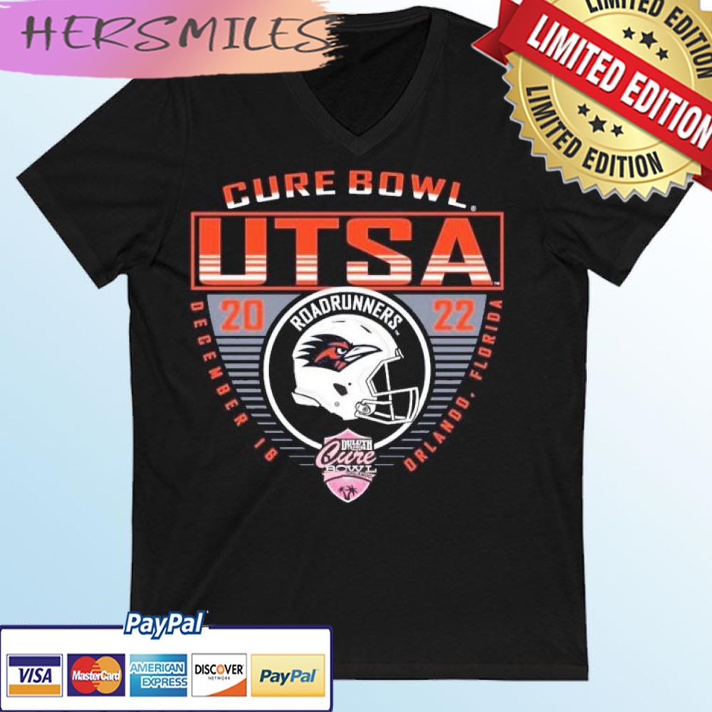 University of Texas San Antonio Football 2022 Cure Bowl Bound T-shirt