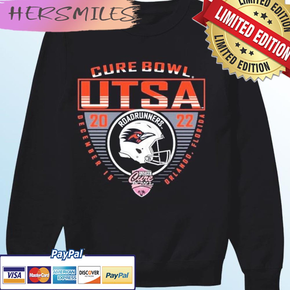 University of Texas San Antonio Football 2022 Cure Bowl Bound T-shirt