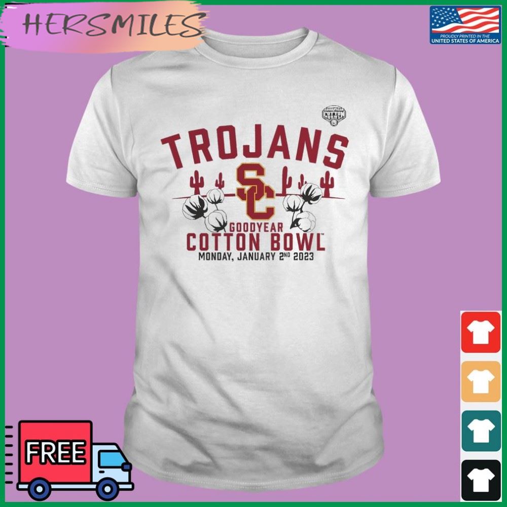USC Trojans 2023 Cotton Bowl Gameday Stadium T-shirt