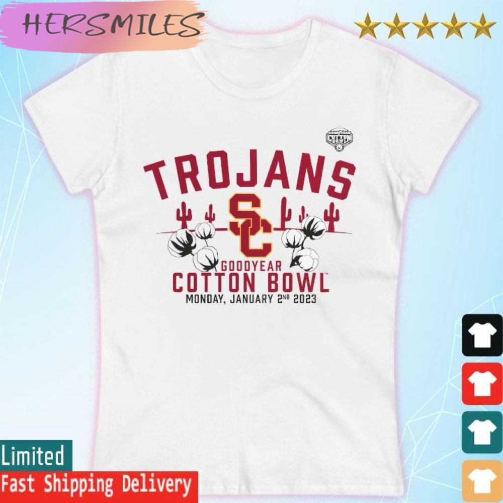 Usc Trojans 2023 Cotton Bowl Gameday Stadium T-shirt