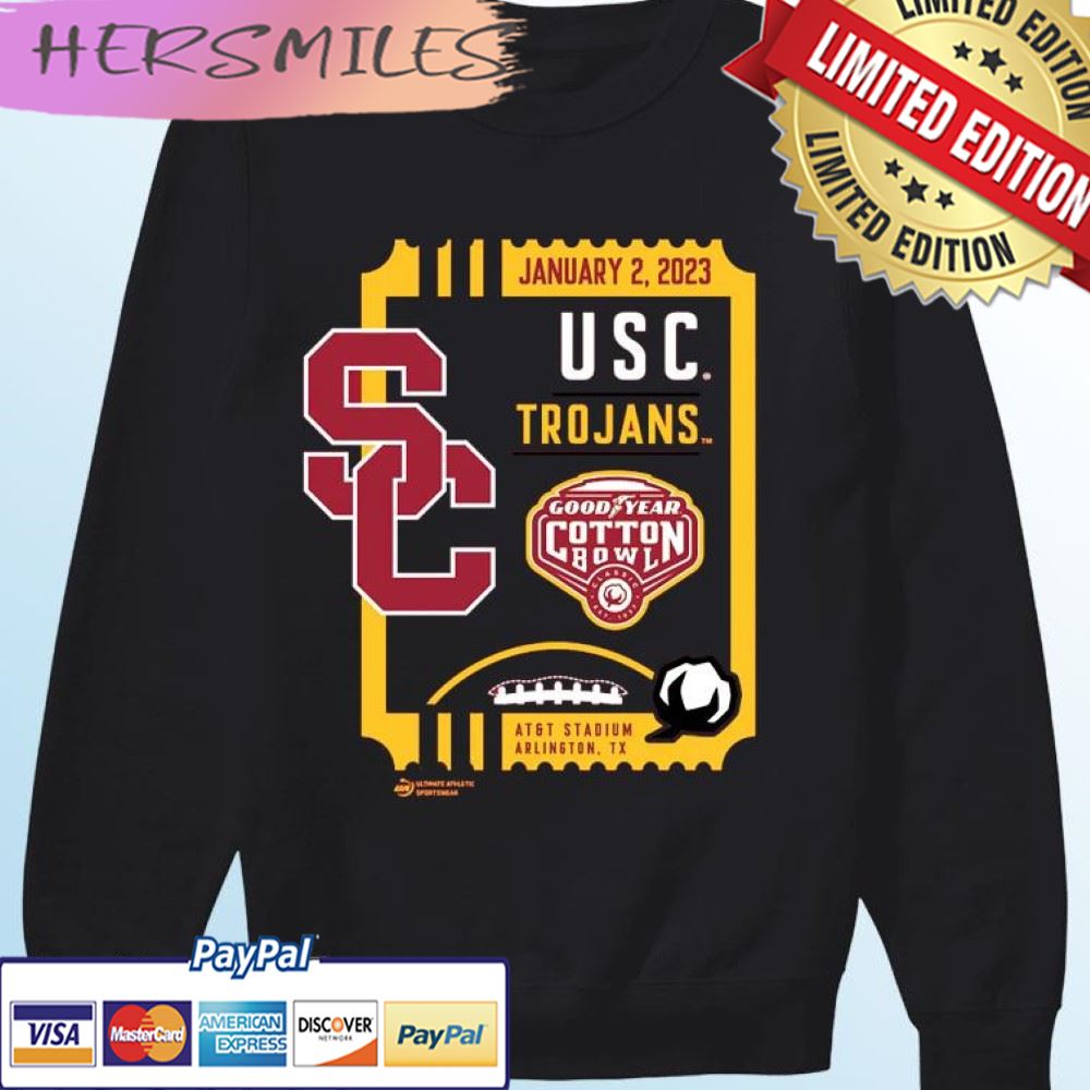 USC Trojans 2023 Goodyear Cotton Bowl T-shirt
