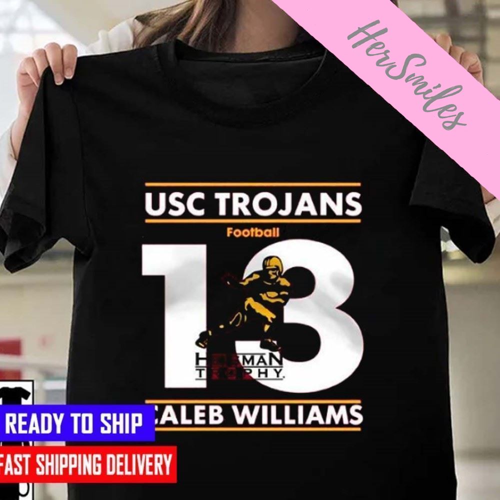 USC Trojans Caleb Williams 2022 Heisman Trophy Winner   T-shirt