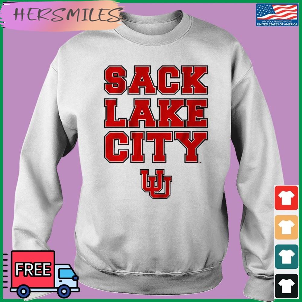 Utah Football Sack Lake City T-shirt