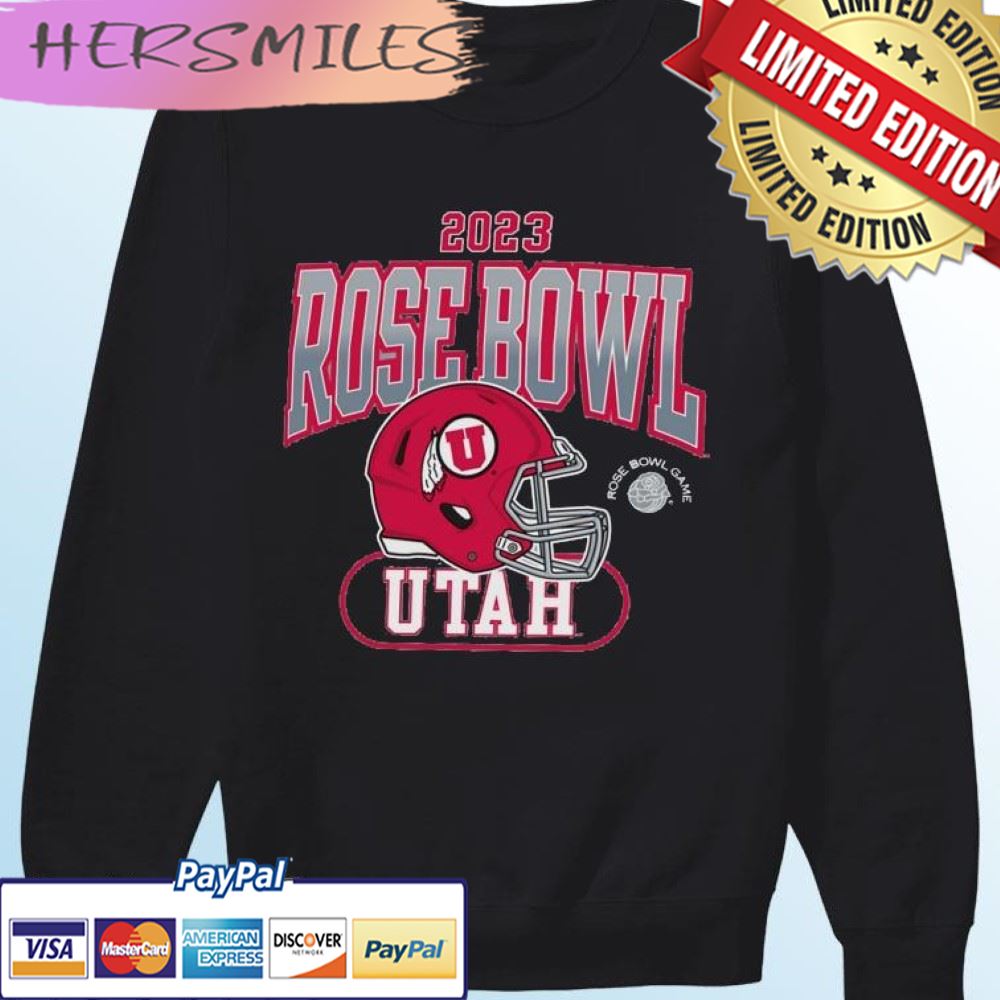 Utah Utes Rose Bowl Game 2023 Vintage Helmet T-shirt