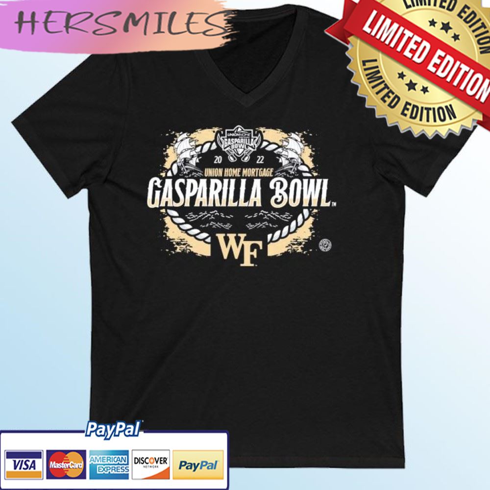 Wake Forest Union Home Mortgage Gasparilla Bowl Game 2022 T-shirt