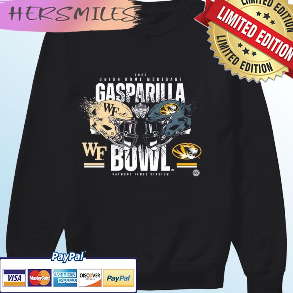 Wake Forest vs Mizzou 2022 Gasparilla Bowl Matchup T-shirt