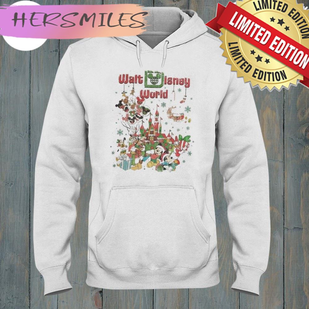 Walt disneyworld Christmas Christmas mickey and friends shirt