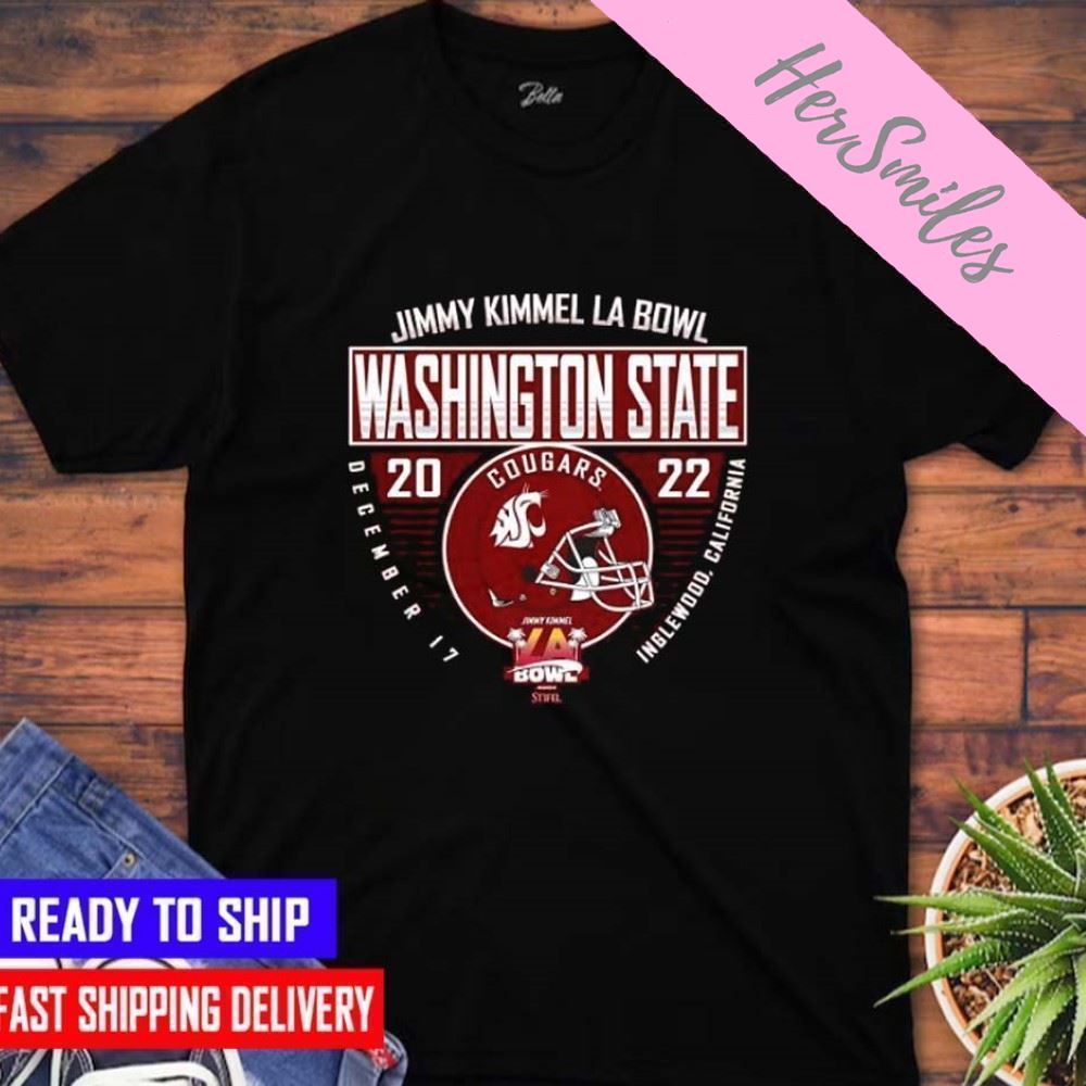 Washington State University Football LA Bowl 2022   T-shirt