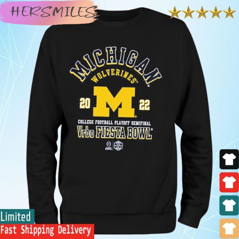 Wolverines 2022 College Football Playoff Bound T-shirt Wolverines 2022 College Football Playoff Bound T-shirt