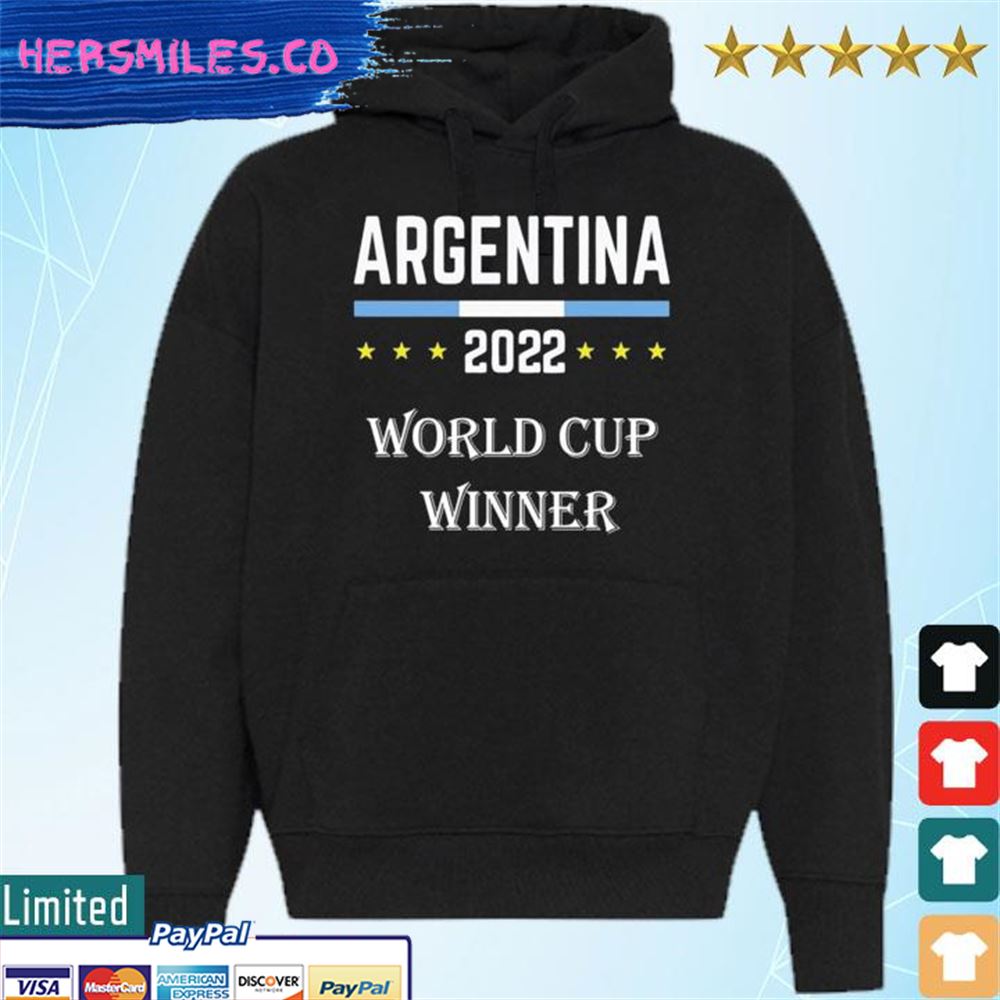 World Cup Winner Argentina 2022 Shirt