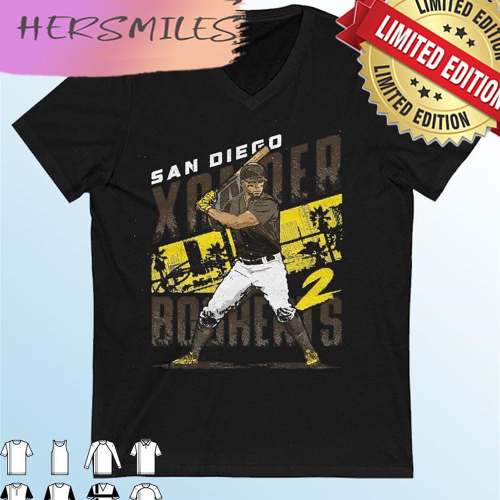 Xander Bogaerts San Diego City Name Signature T-shirt