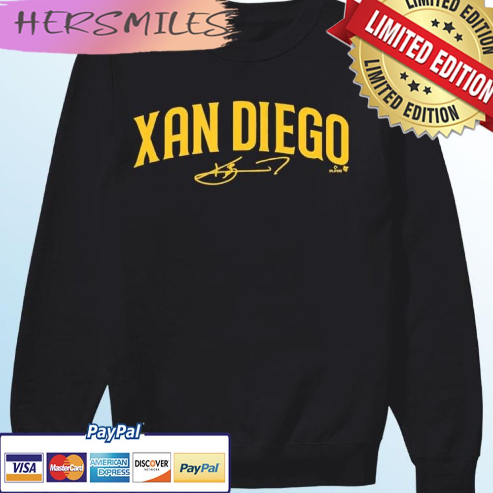 Xander Bogaerts – Xan Diego Modern – San Diego Baseball T-shirt