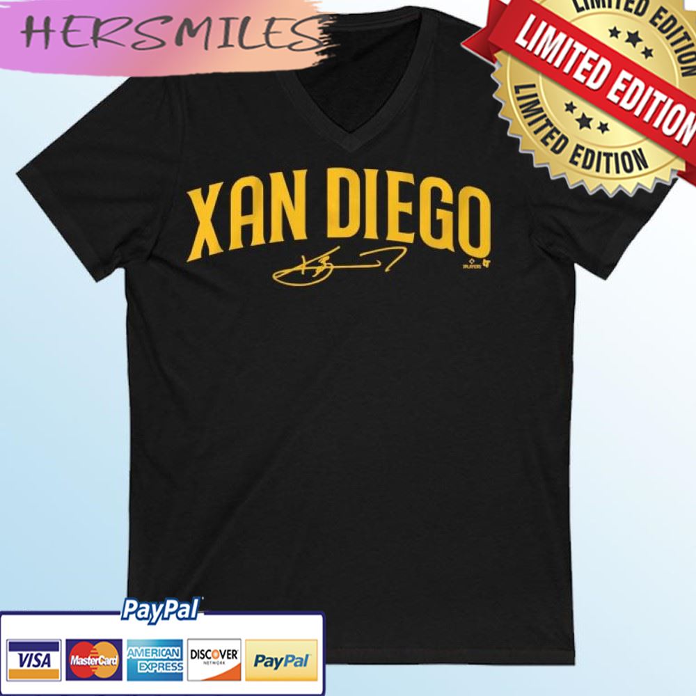 Xander Bogaerts Xan Diego Modern Signature T-shirt