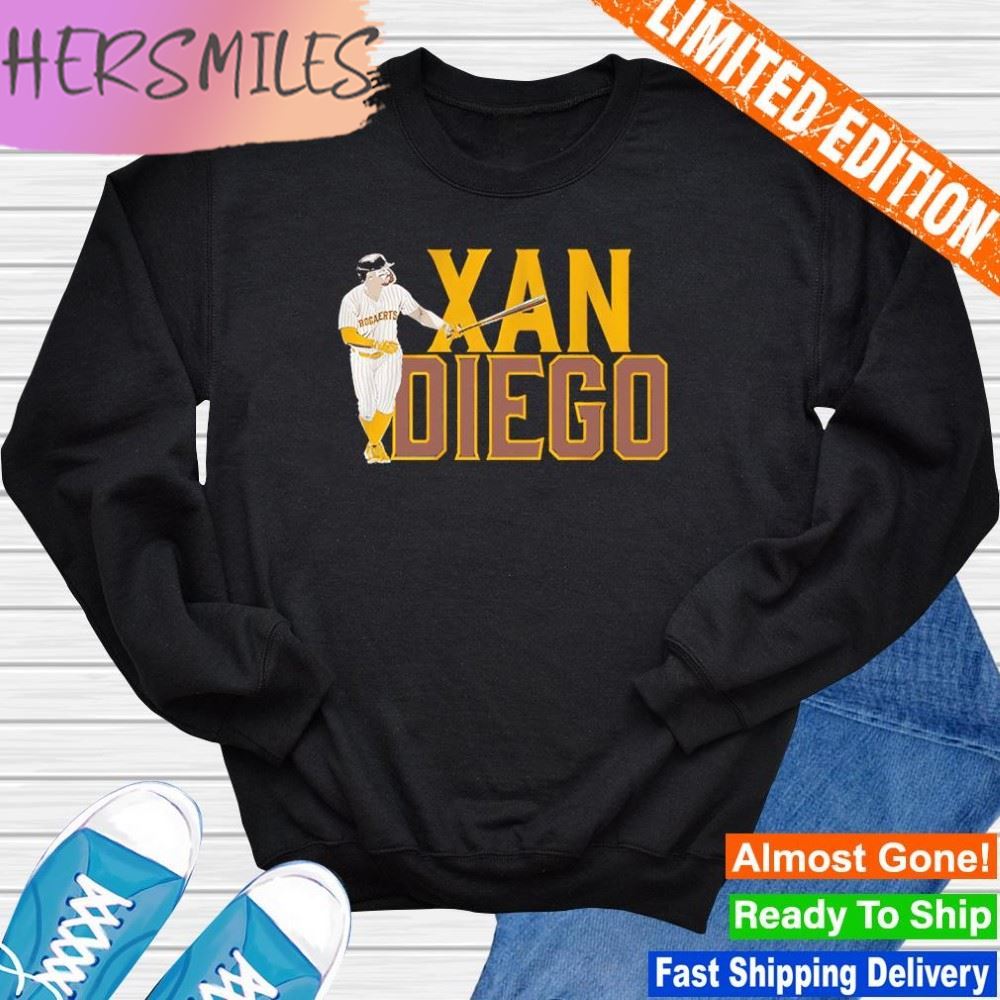 Xander Bogaerts Xan Diego Swing San Diego Padres T-shirt - Hersmiles