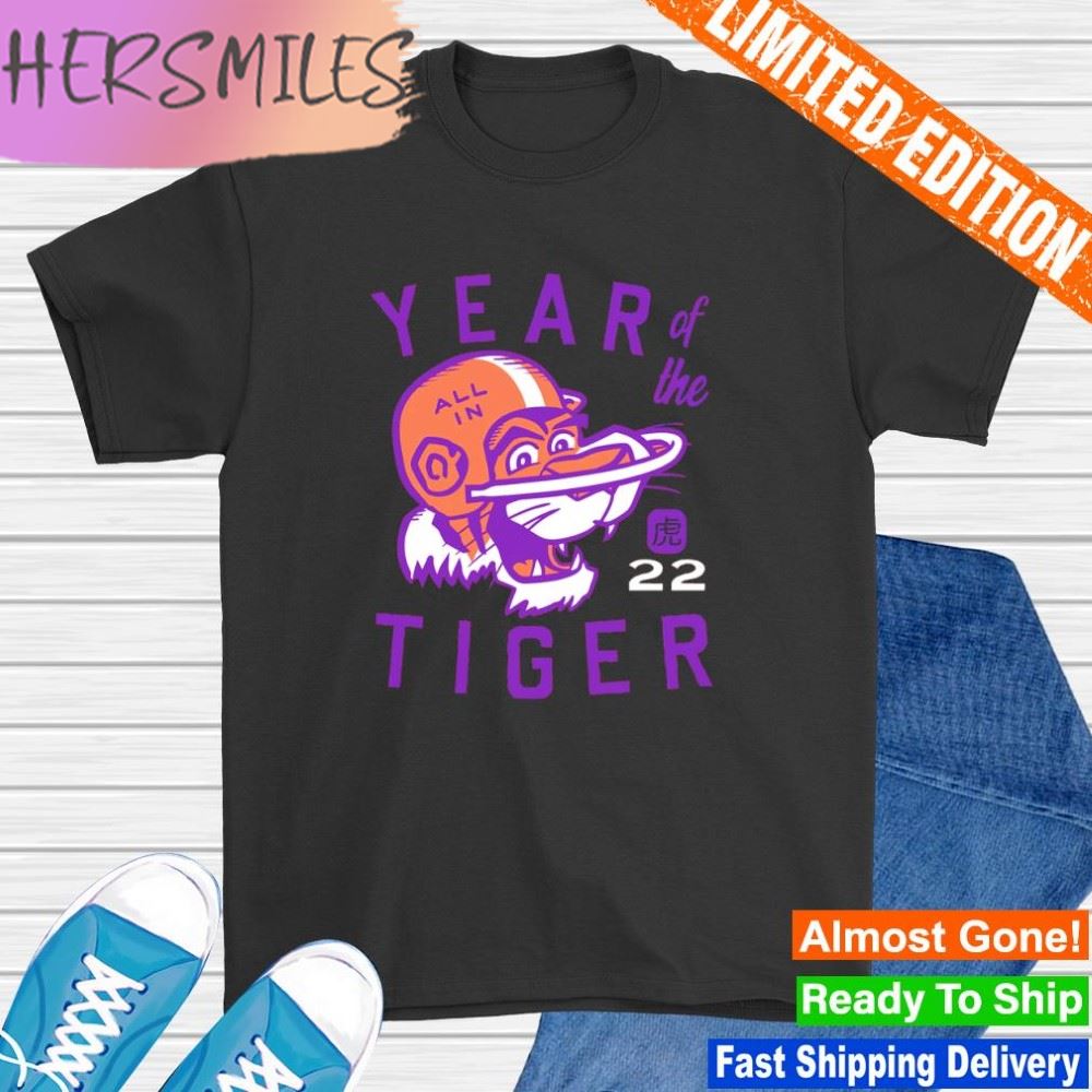 Year Of The Tiger 2022 Clemson Tigers shirt