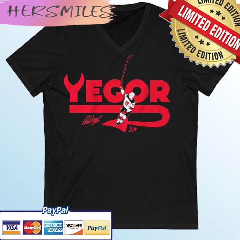 Yegor Sharangovich Celly Signature T-shirt