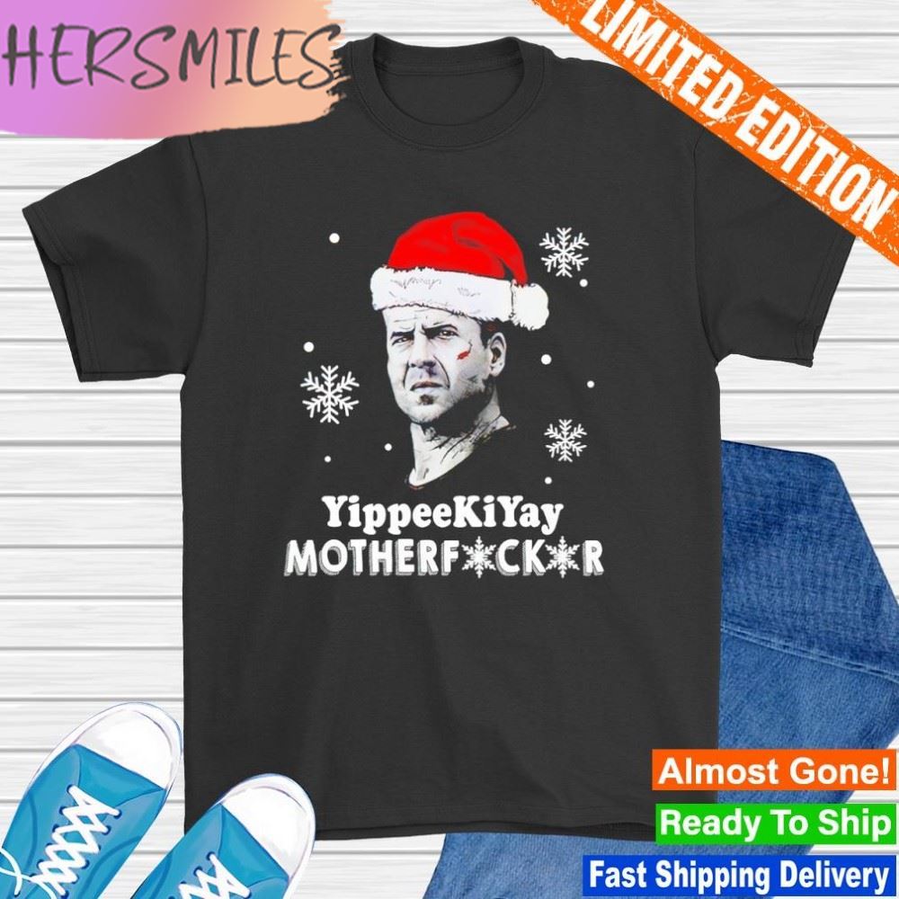 Yipeekiyay Motherfucker Christmas 2022 T-shirt