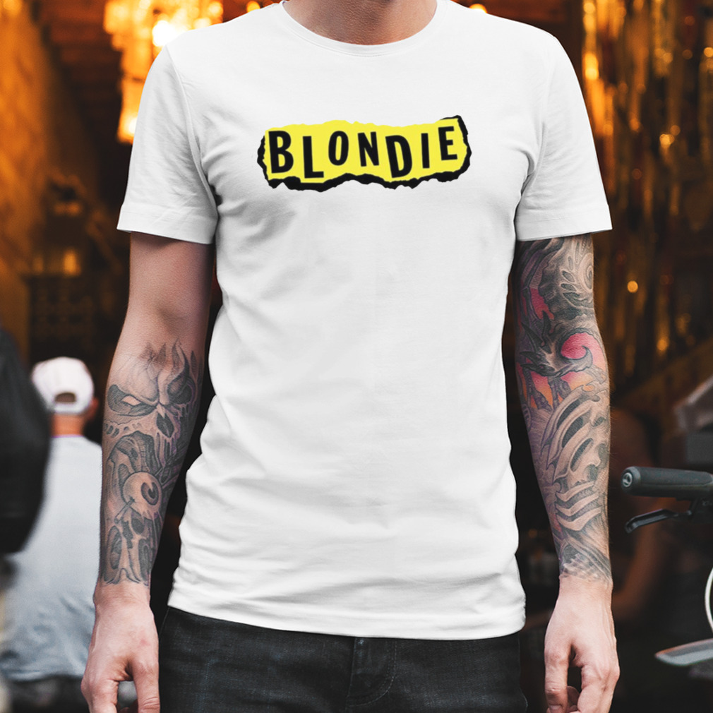 American Blondie Rock Band Logo Shirt
