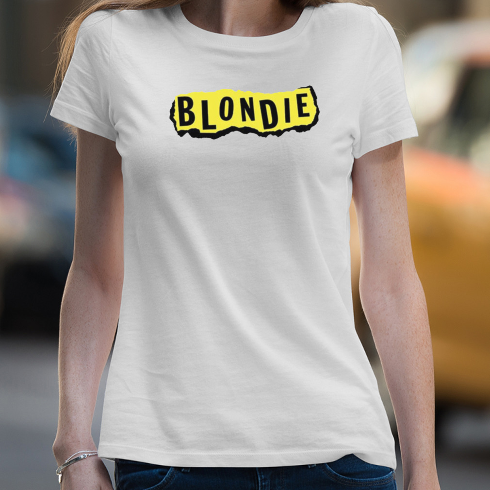 American Blondie Rock Band Logo Shirt