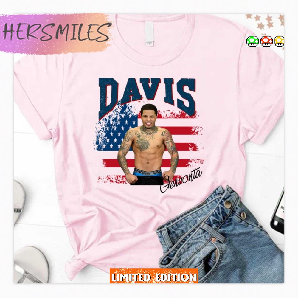 American Falg Signature Gervonta Davis T-shirt American Falg Signature Gervonta Davis T-shirt