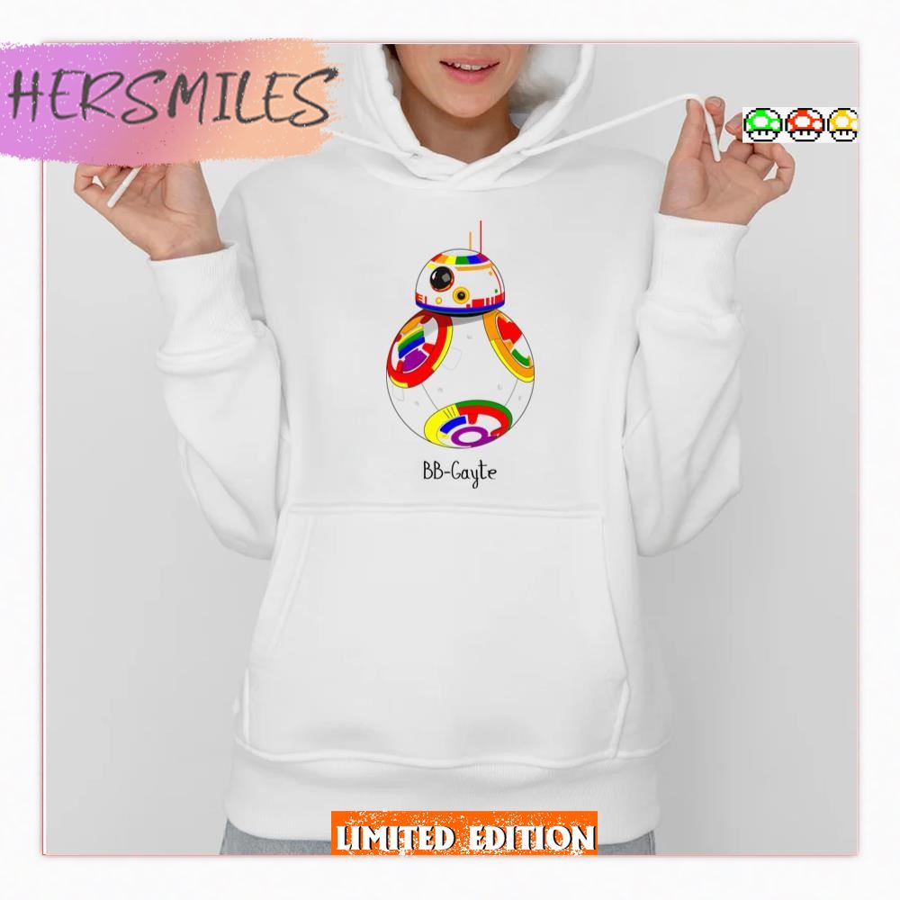 Bb Gayte Robot Lgbtq Pride Month Shirt