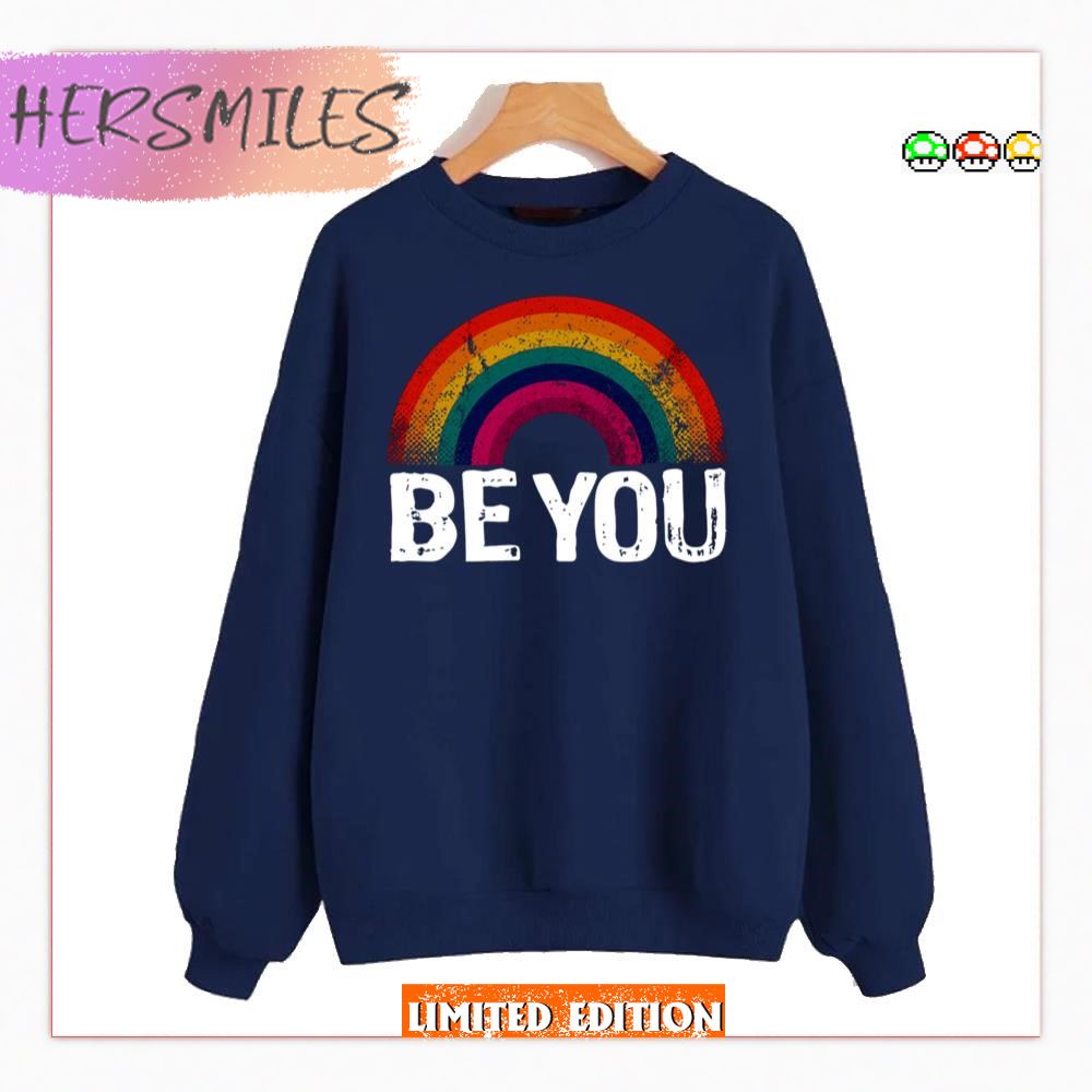Be You Lbgtq Rainbow  Shirt