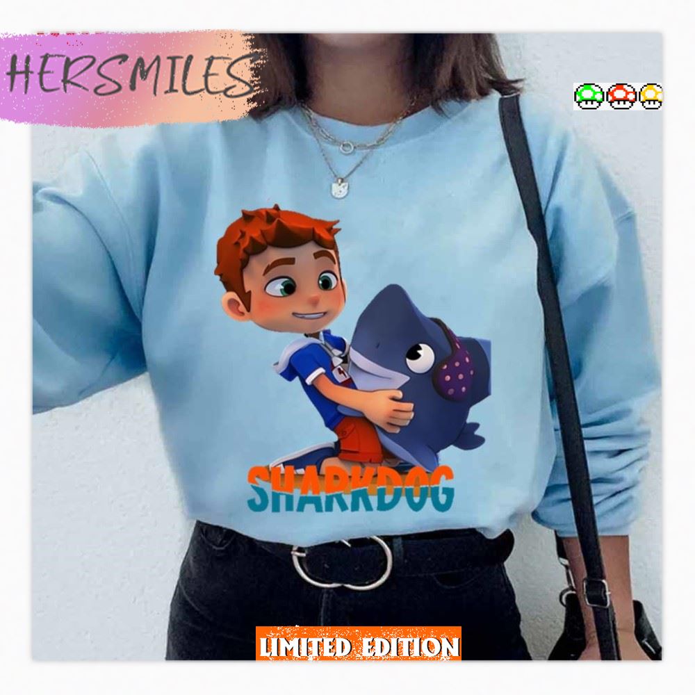 Big Hug For Friend Sharkdog  T-shirt