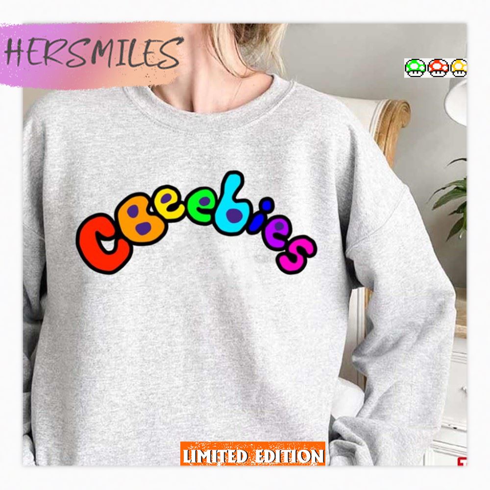Cbeebies Logo Rainbow  T-shirt