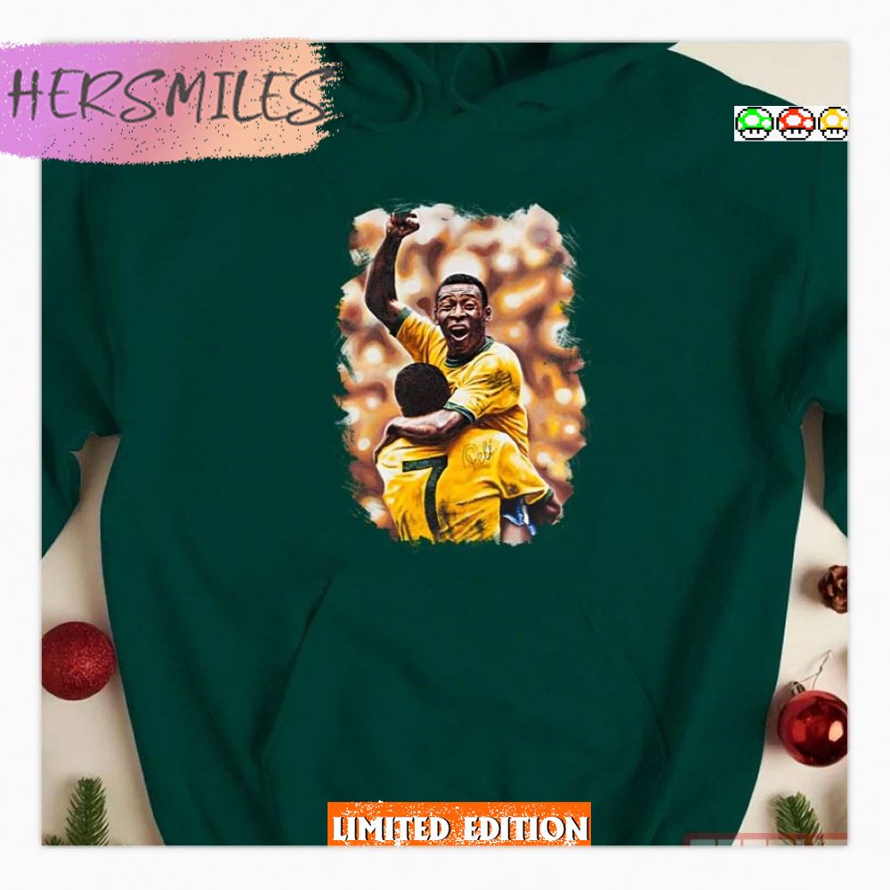 Celebrating Pelé Brazil Shirt