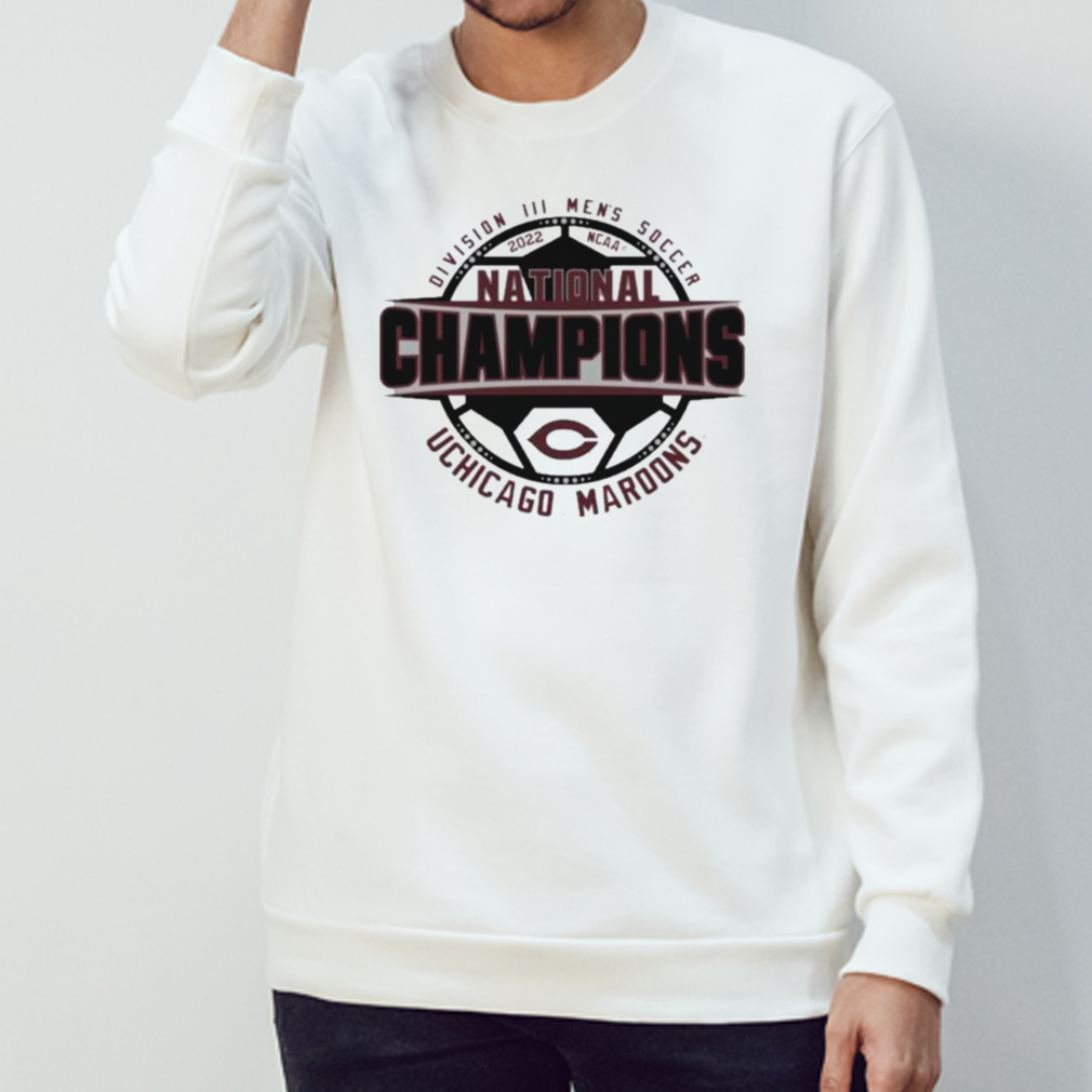 Chicago Maroons 2022 Ncaa Division Iii Men'S Soccer National Champions Shirt