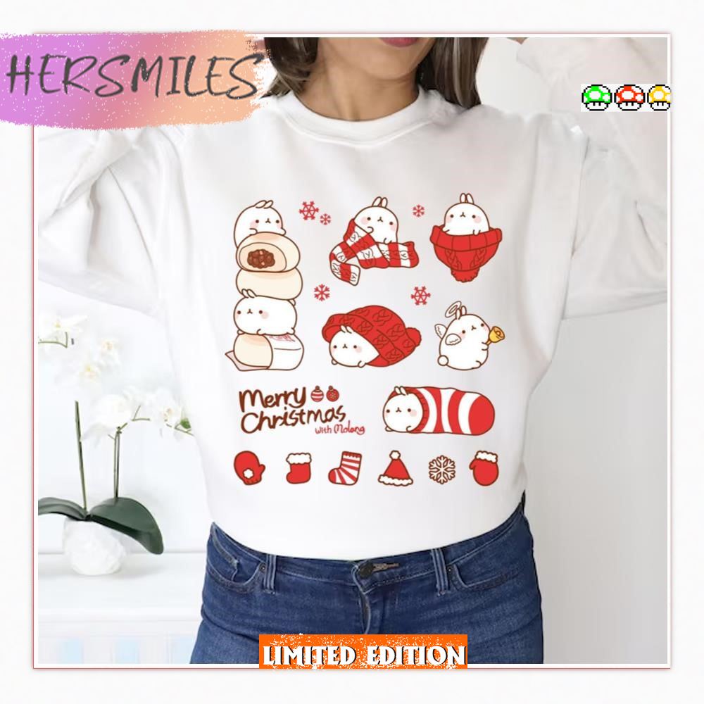 Christmas Molang Cute Collection T-shirt