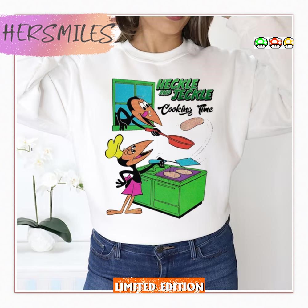 Cooking Time Heckle And Jeckle  Shirt
