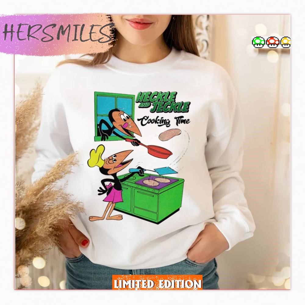 Cooking Time Heckle And Jeckle  Shirt