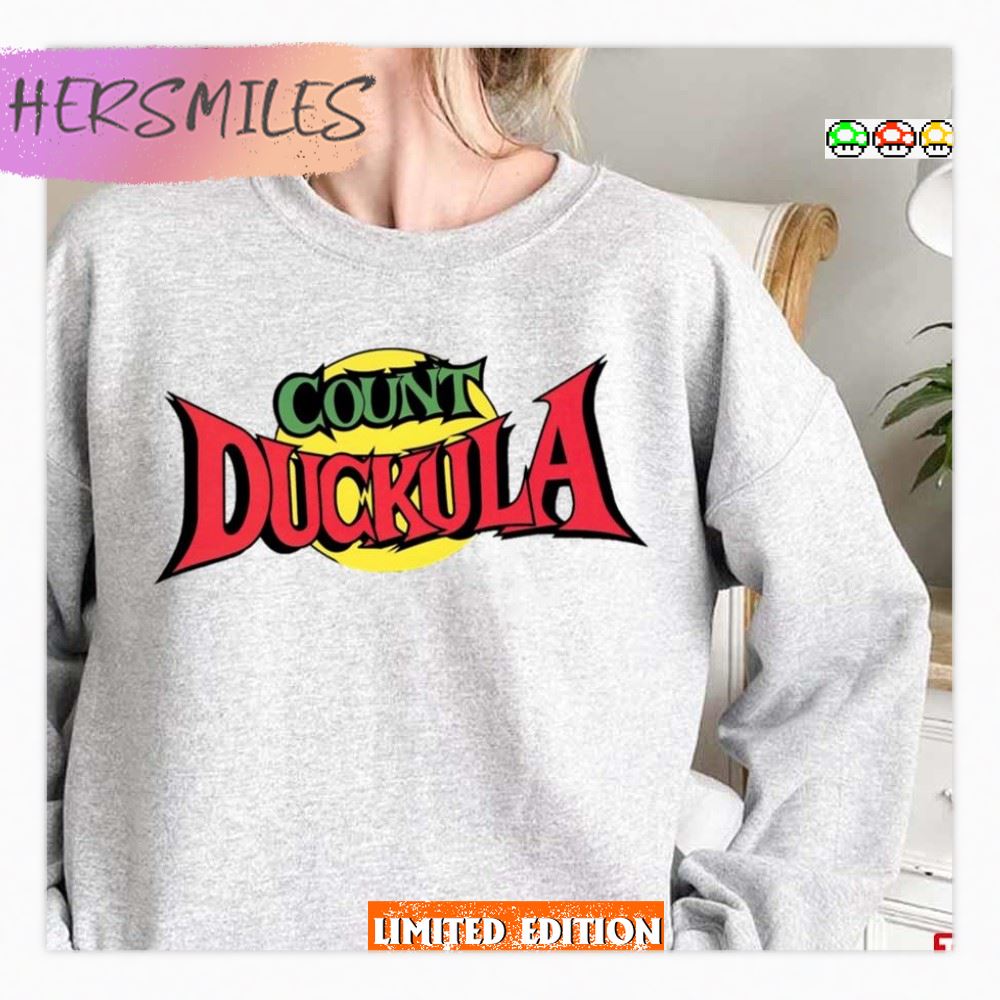 Count Duckula Logo  T-shirt