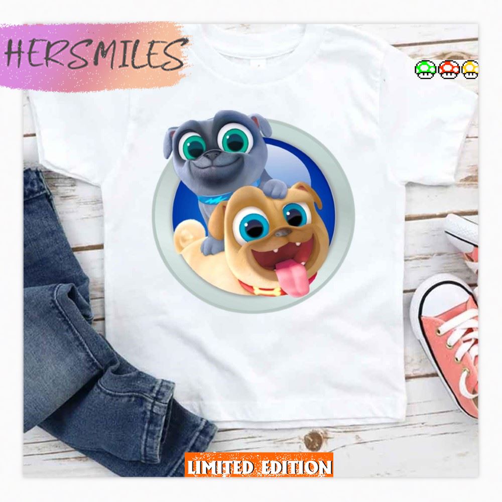 Cute Cartoon Puppy Dog Pals T-shirt Cute Cartoon Puppy Dog Pals T-shirt