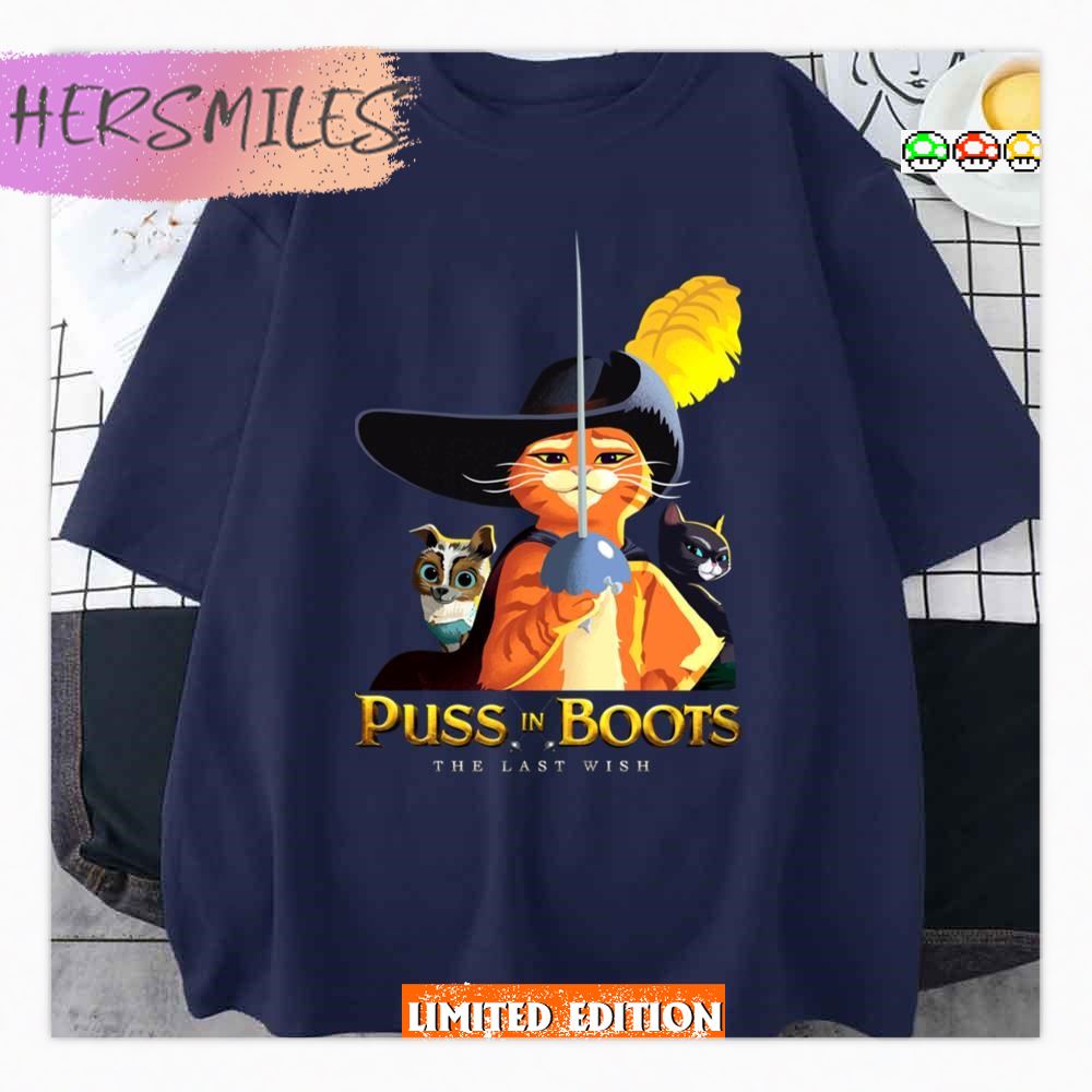 Cute Puss In Boots The Last Wish Special Shirt - Hersmiles