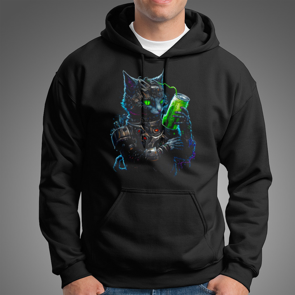 Cyborg Energy Fuel Cat Shirt Cyborg Energy Fuel Cat Shirt