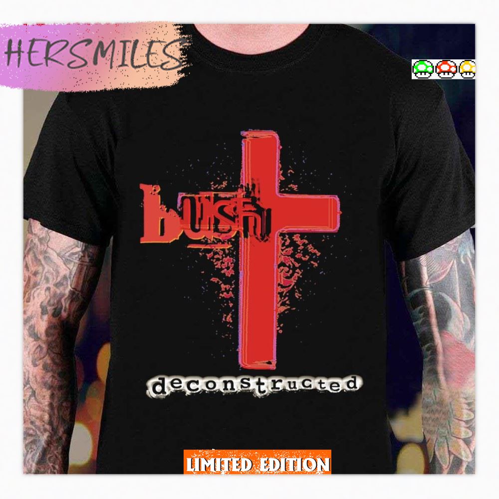 Deconstructed Bush Band T-shirt