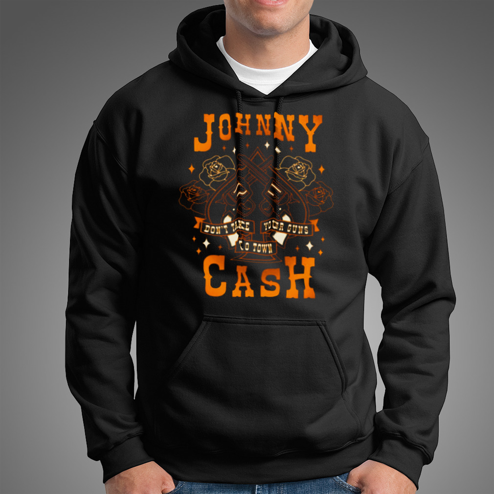 Don'T Take Your Guns To Town Johnny Cash Oldschool Artwork Shirt