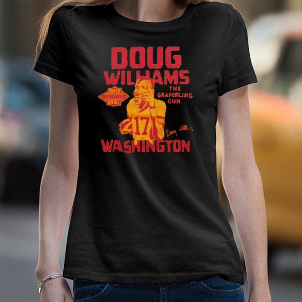 Doug Williams Washington Super Xxii Bowl Signature Shirt